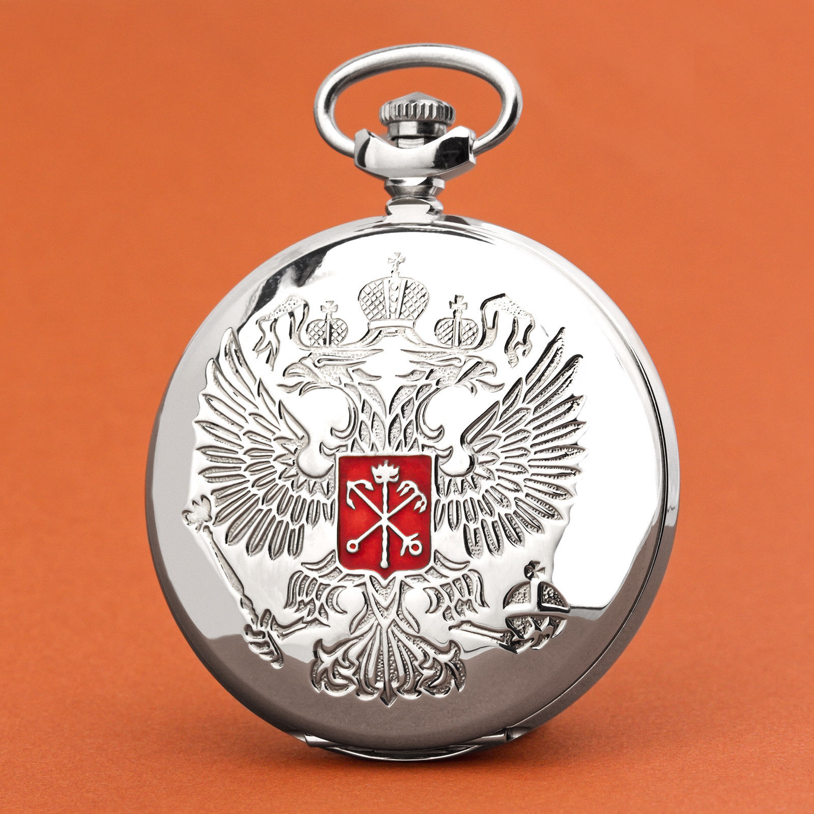 机械怀表俄罗斯苏联原装库存经典复古双头鹰老物件收藏佩戴怀旧