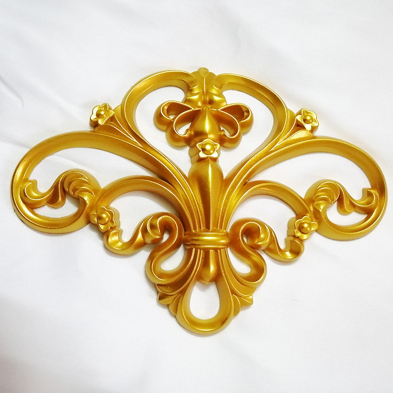 欧式家居装饰花背景墙装饰材料欧式家具配件装饰贴花雕花衣柜花