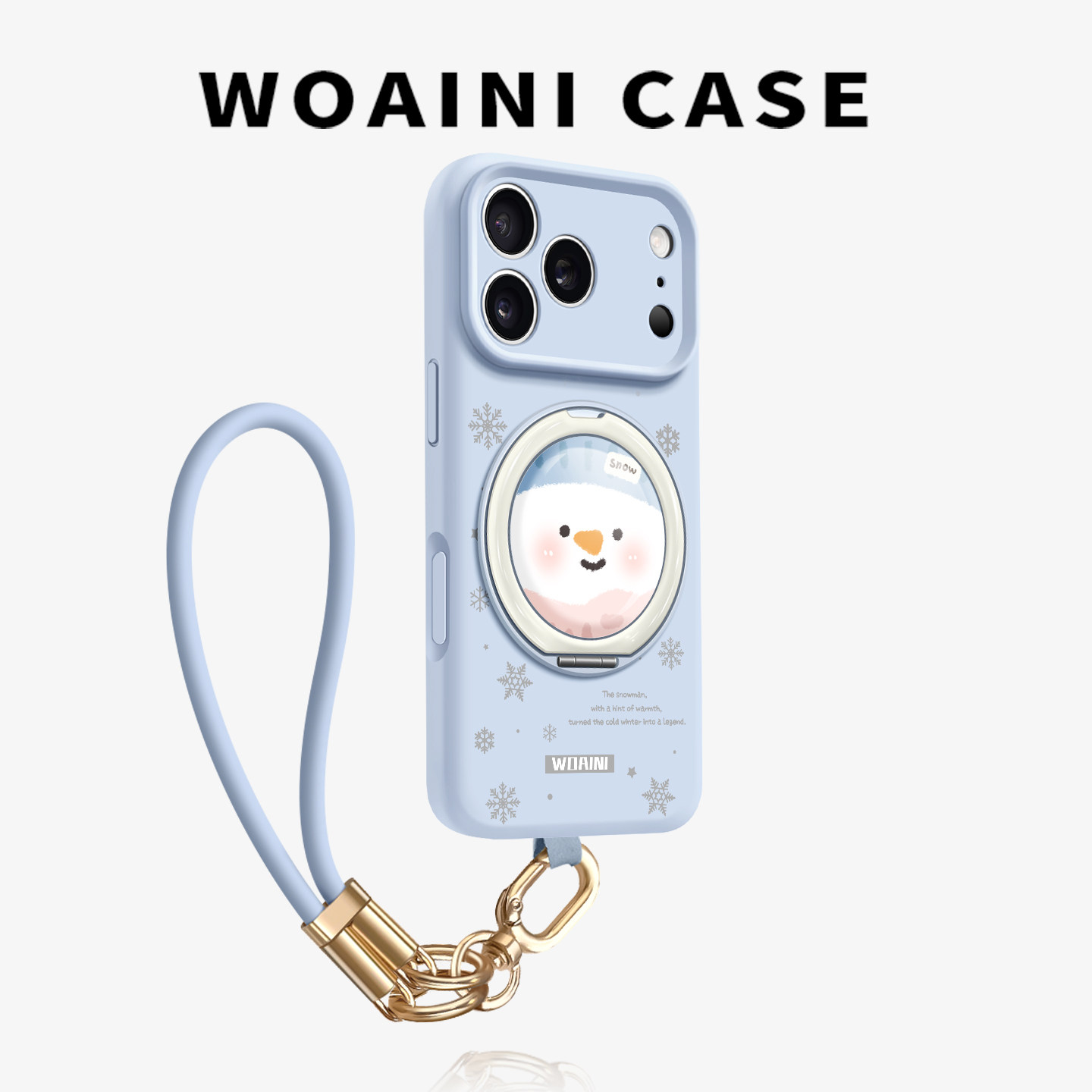 沃艾尼适用Iphone17ProMax手机壳液态硅胶苹果16pro镜头全包15带360解压支架14/13挂绳防摔12pm小雪人可爱女,3C数码配件,手机保护套/壳,淘宝优惠券,粉丝福利购,淘宝优惠卷