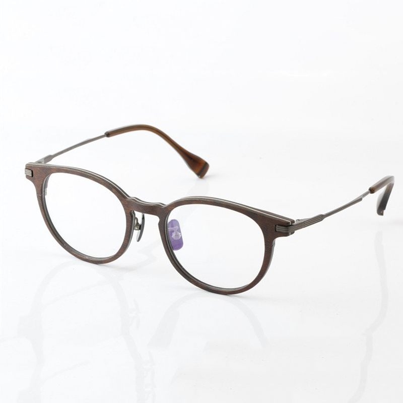 轻便日系超轻纯钛复古眼镜架