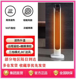 艾美特暖风机取暖器家用卧室电暖器电暖炉立式电暖气HPA21203R-H