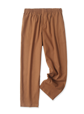 休闲裤春季新款外贸男女百搭松紧腰系带多口袋显瘦哈伦长裤14522