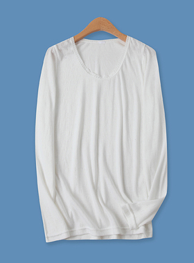 针织T恤秋新款外贸女装纯色圆领套头修身显瘦镂空长袖打底衫13707