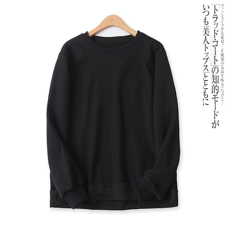 休闲卫衣秋冬新款外贸女百搭简约螺纹收口显瘦长袖加绒上衣13717,女装/女士精品,卫衣/绒衫,淘宝优惠券,粉丝福利购,淘宝优惠卷