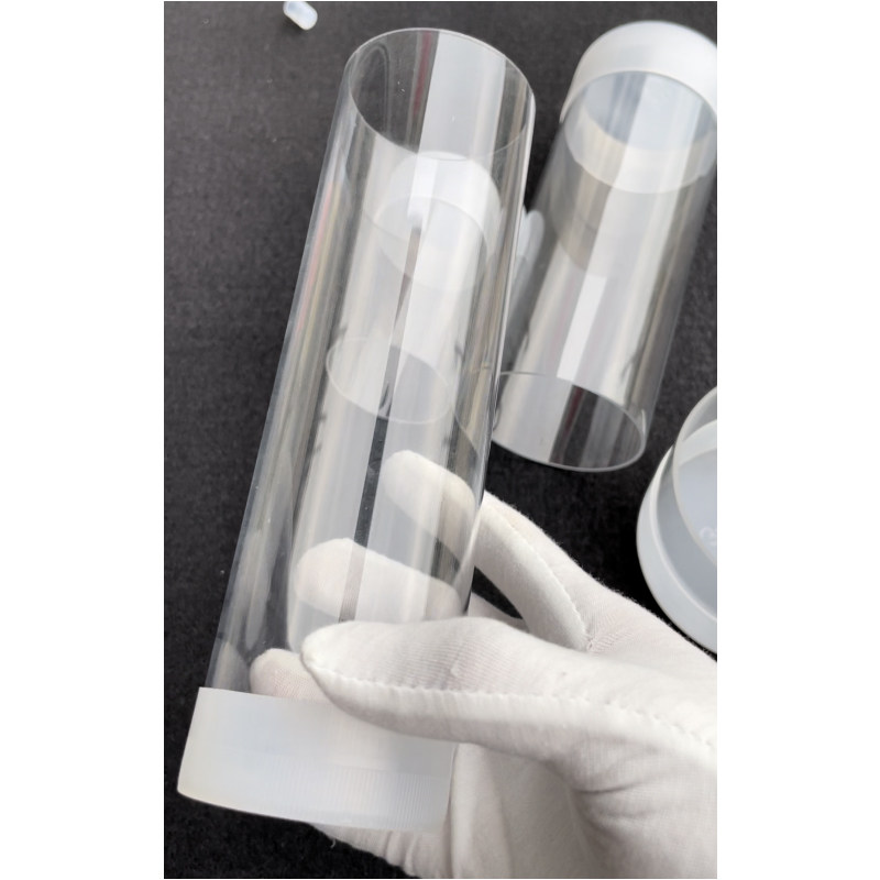 外直径63mm/壁厚1.5mm/内径60mm高透明PC管包装耐高温硬管带盖子