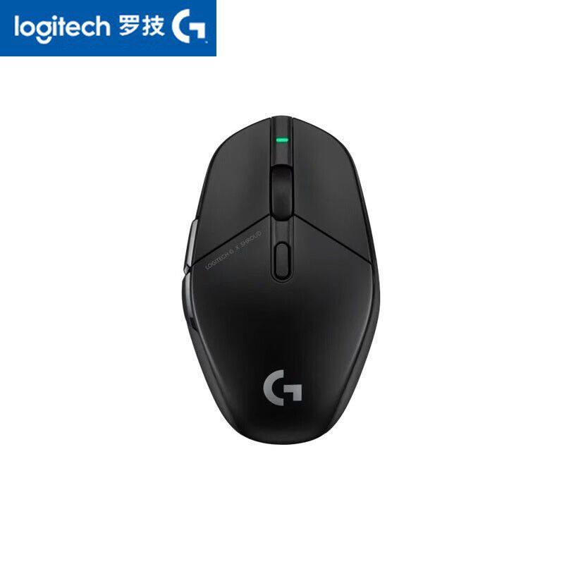罗技 G303 Shroud联名款无线鼠标2.4G低延迟 FPS游戏精准瞄准神器
