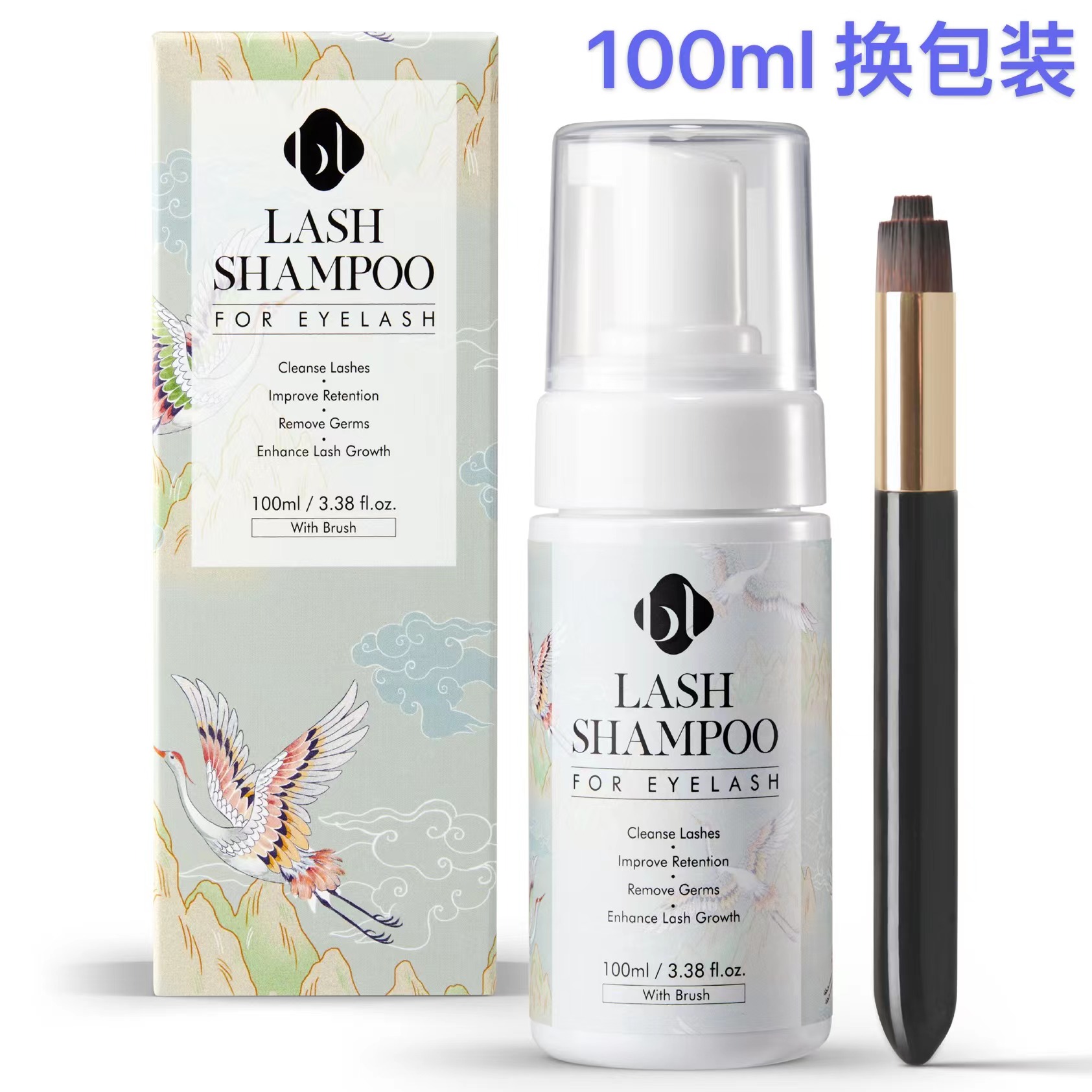 SPA深层清洁睫毛慕斯BL无刺激