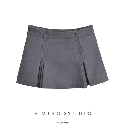 短裙百褶裙学院风A字半身裙
