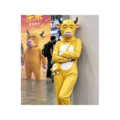 电影牛来cos服万圣节服装