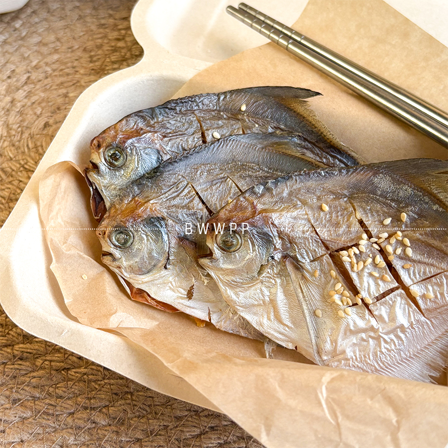 野生海捕酥酥脆脆的低脂银鲳鱼！