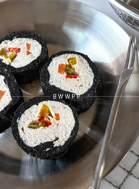 紫菜包饭寿司卷蔬菜鸡肉狗狗