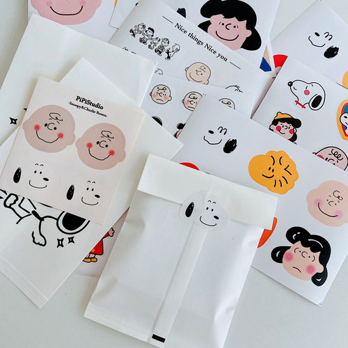 可爱全家史努比专用卡通贴纸