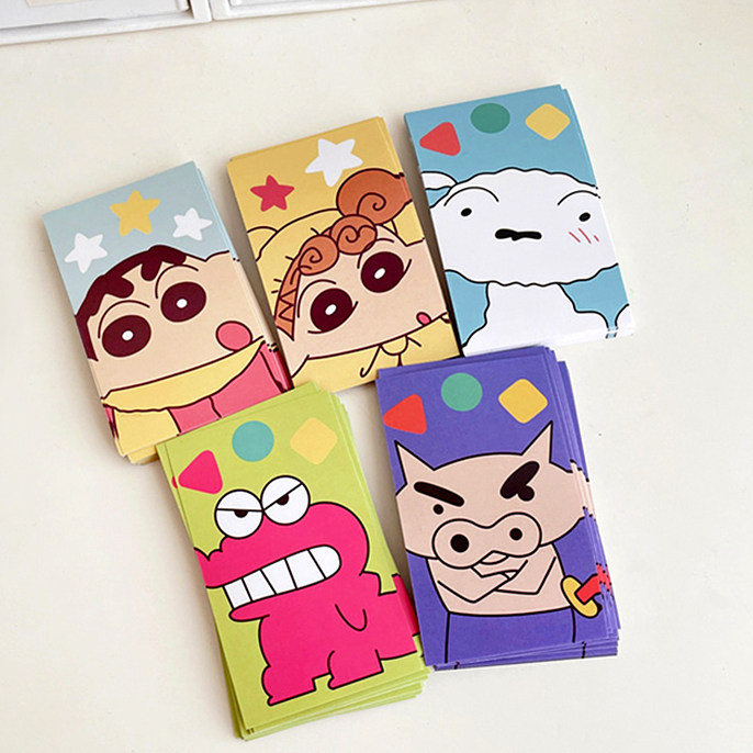 20张 ins小红书贴纸小白鳄鱼封口贴卡通人物手账素材贴可爱