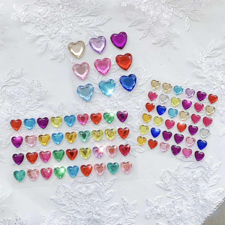 爱心钻石立体贴纸手帐手机