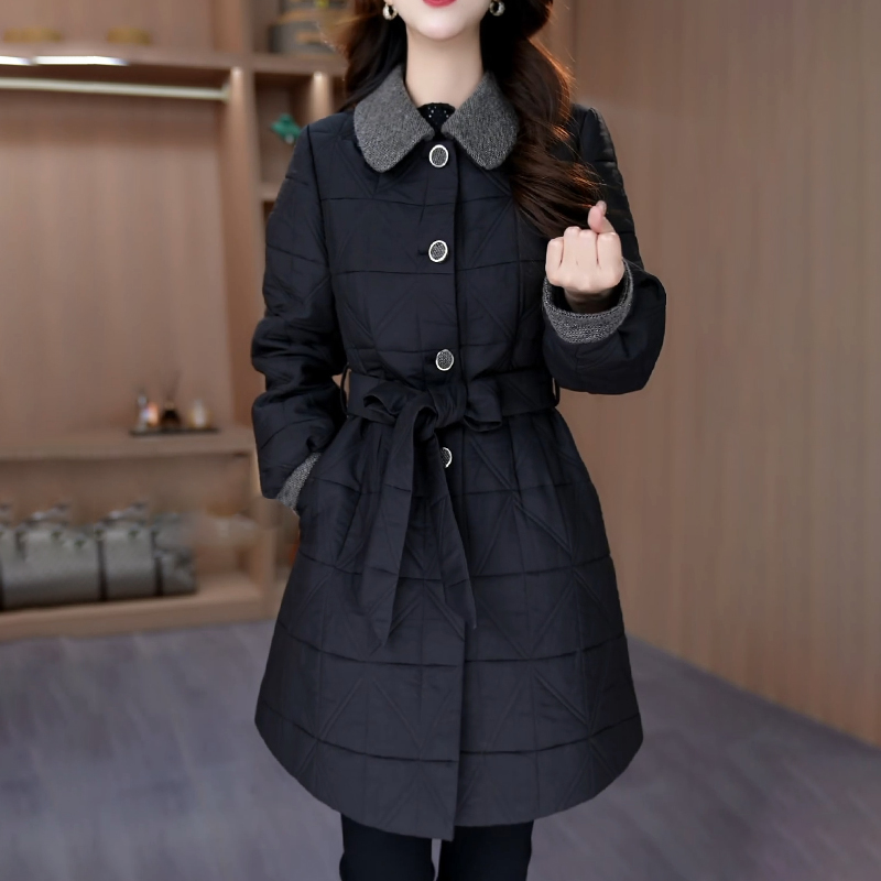 嘉兴平湖羽绒服女2025新款冬季九江今年流行爆款小个子中长款外套