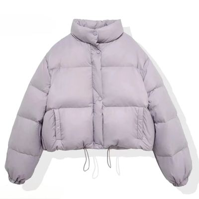 2025冬季加厚立领棉服女