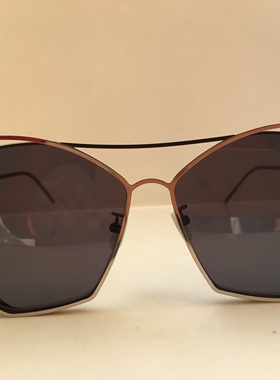 MK by Mike Nuosl 银色黑色合金不规则多变成太阳镜墨镜