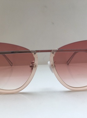 PROJEKT-PRODUKT RP-05潮牌新款不规则太阳镜女款浅粉色镜片墨镜