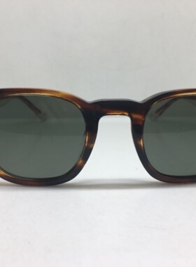 vintage棕色手工板材复古太阳镜男女通用墨镜