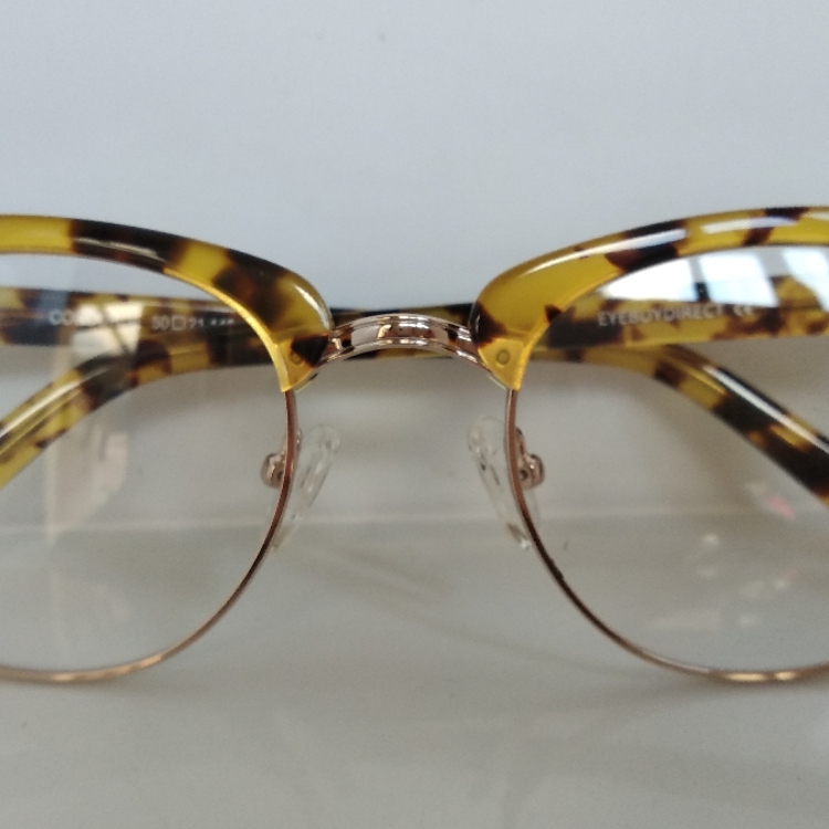 Eyebuydirect concorde 玳瑁色板材眉线框眼镜商务简约款近视框架