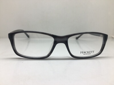 Hackett Bespoke PDM009848 烟灰长方框框眼镜平面镜 902
