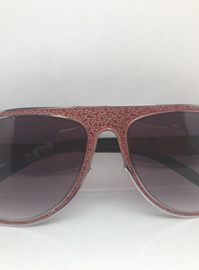 银色红色超薄合金飞行员款太阳眼镜架男女通用墨镜无螺丝