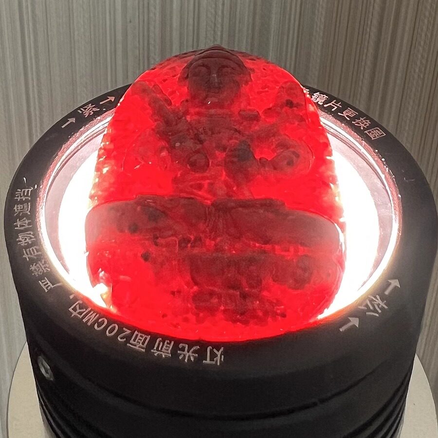 湖南印象灵藏朱砂吊坠产地紫金砂晶体颗粒生肖本命佛挂件挂坠礼物