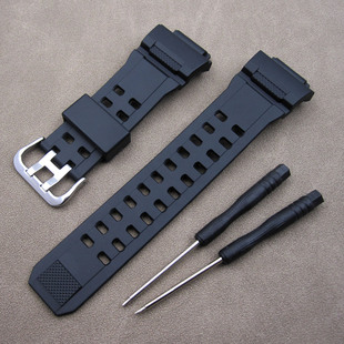 GW9400 SHOCK 9300 猫人系列树脂表链 树脂橡胶表带 适配卡西欧