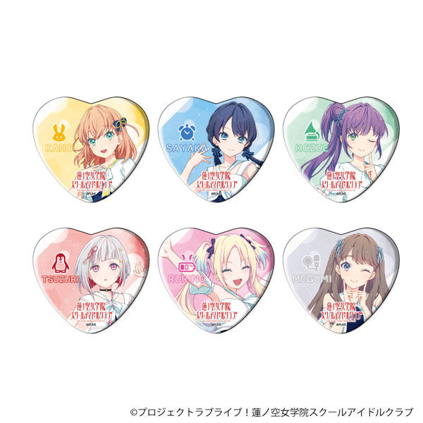 【补款】Lovelive 莲之空女学院 官方插图 亚克力立牌 徽章