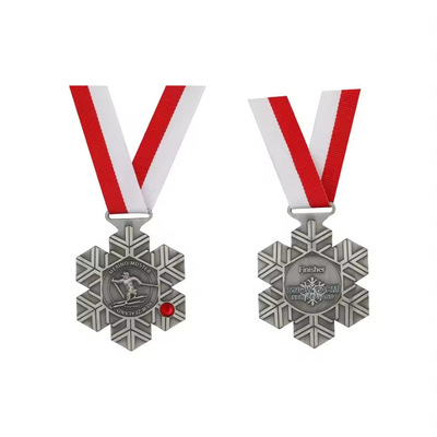 学校运动会比赛金属奖牌 马拉松比赛麦穗奖章公司周年纪念牌订货