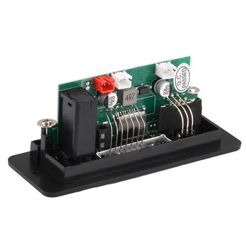 全新DC5V 供电功放板2*5W蓝牙5.0模块mp3解码板带连接麦克风功能