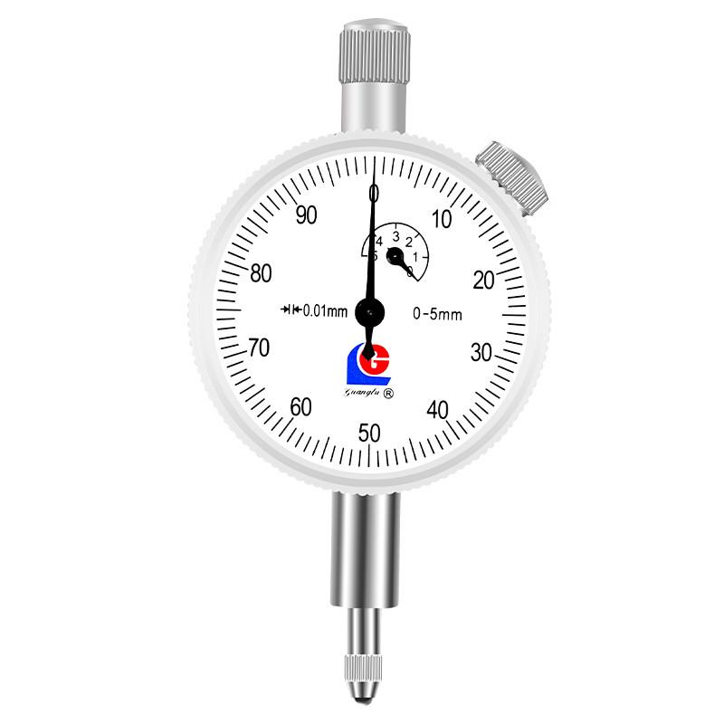 新款防震百分表0-3-5-10mm高精度表盘式卡尺杠杆百分表表座一套