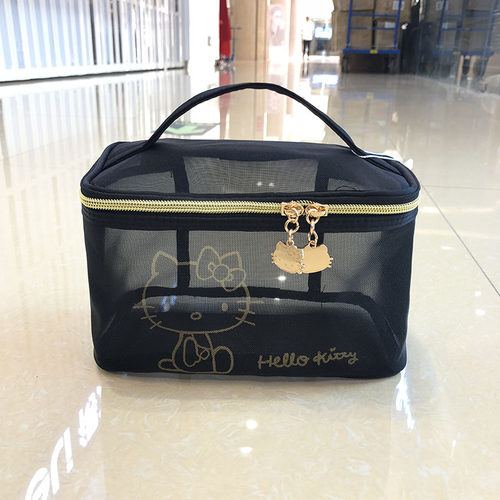 网纱韩国化妆包雾花kt