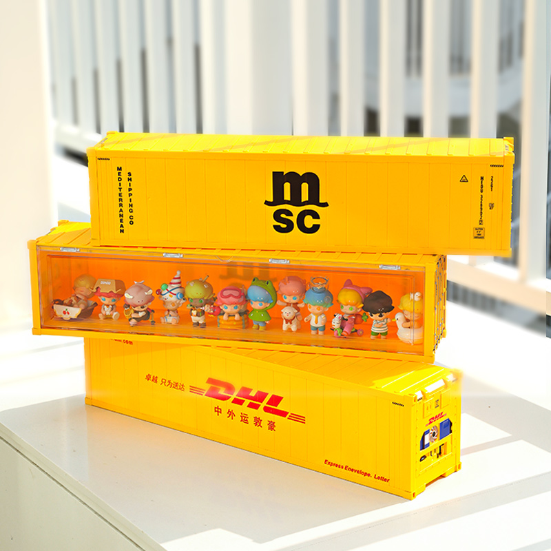 手办展示盒带灯叠加串联60cm长款