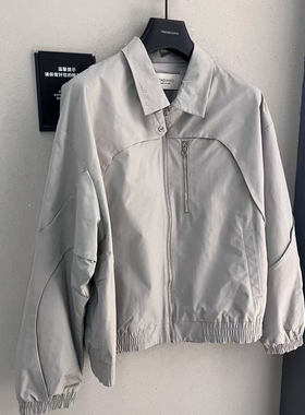 商场款秋季男士新款时尚潮流机能风夹克宽松外套90170/H2