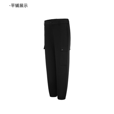 欧秋季男士时尚金属配件休闲裤