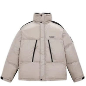 鸟 冬季 男士 御寒宽松休闲户外羽绒服立领冲锋衣厚外套C4126