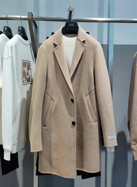 柜价2299~G家秋冬男商务休闲棉羊毛大衣中长山羊绒大衣6008J/G13