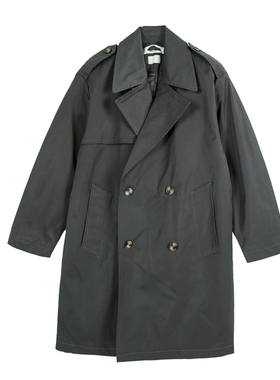 商场款秋季男士时尚保暖夹棉中长款风衣外套04520/L6