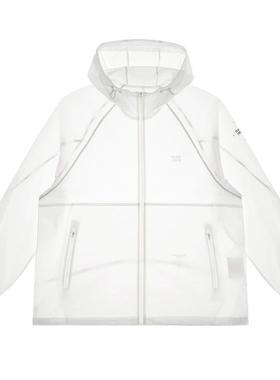 （鸟）春夏男士轻薄皮肤衣白色连帽休闲夹克外套防晒衣C2F05/T3