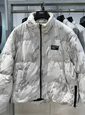 G家商家款冬季男士休闲羽绒制造局立领羽绒服保暖短款外套1024K