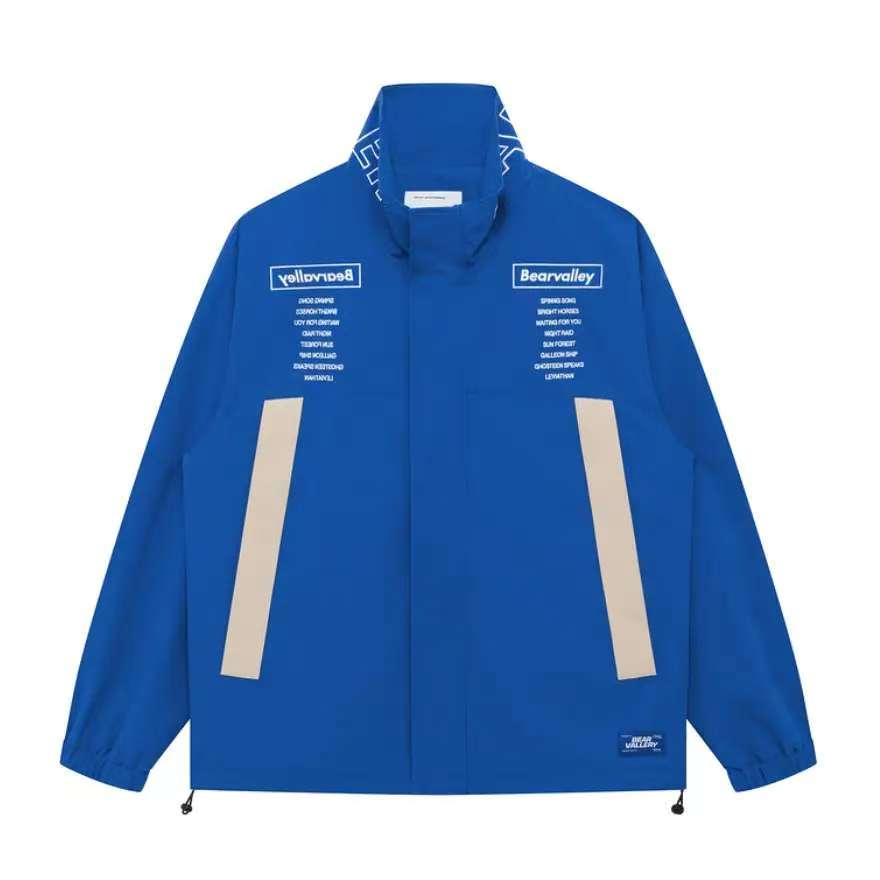 G家商场款2025春季男女户外休闲宽松连帽夹克冲锋衣外套1182EA/H5