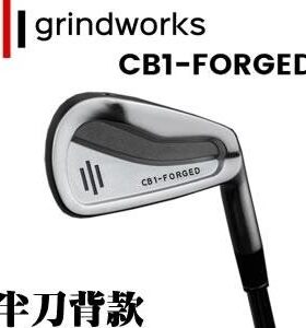 正品日本Grindworks  高尔夫半刀背 软铁锻造铁杆组头 中差点进阶
