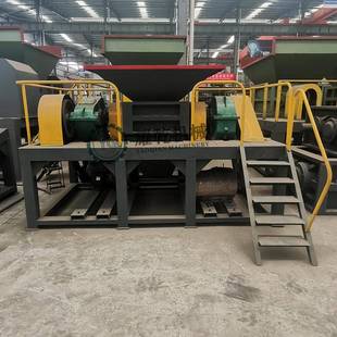 废旧洗衣机撕碎机 800型冰箱家电撕碎处理 回收厂固体垃圾撕碎