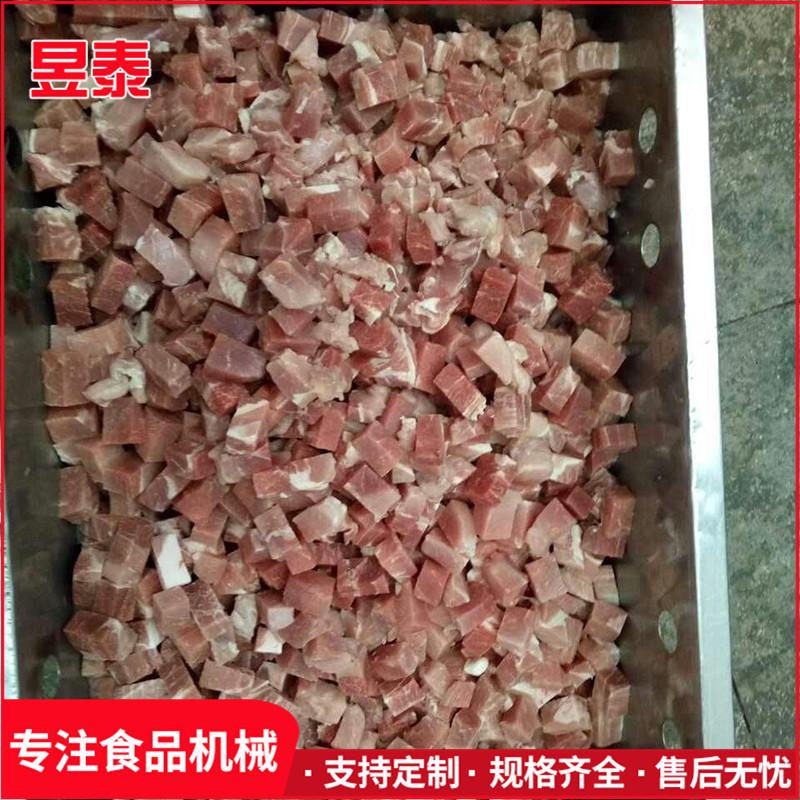 驴肉兔肉切丁机 火鸡切丁机 香菇脚切丁机 肥膘肉切丁机厂家定制