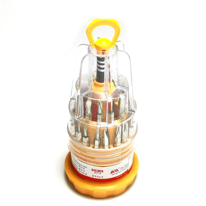 31-IN-1 드라이버 세트 다기능 십자 드라이버 조합 범용 드라이버 하드웨어 수리 도구 세트