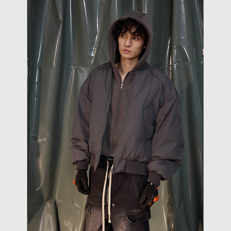 Recoverzone白鸭绒假两件羽绒服版型超级好防风版型真的超好!!