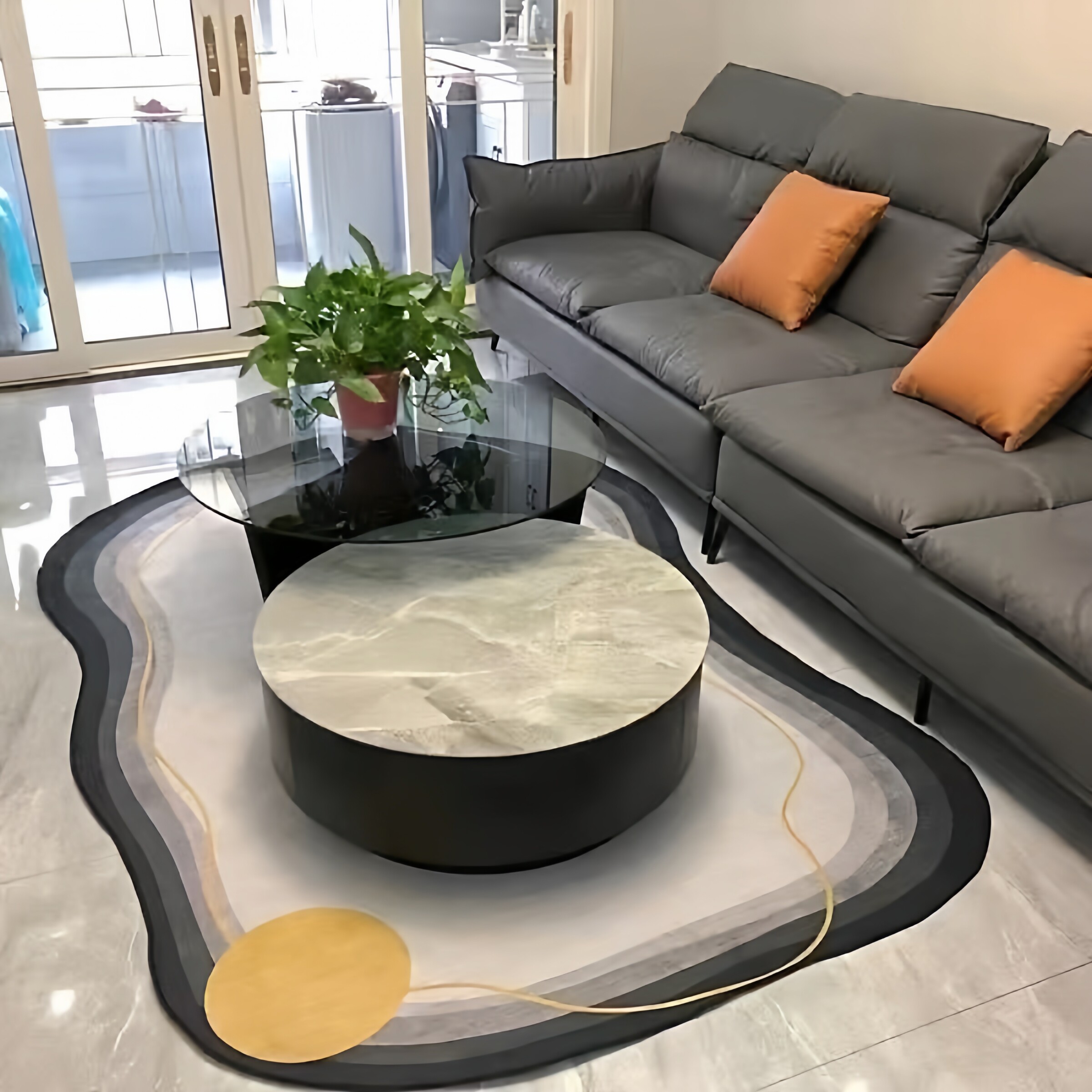 Carpet living room 2026 new style, no need to wash, washable, home bedroom, bedside pad, light luxury and high-end coffee table, sofa carpet thumbnail 6