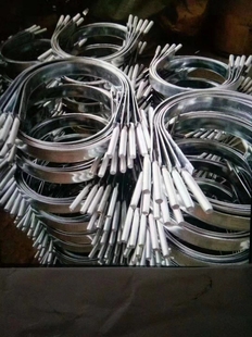 U型卡镀锌铁卡p型卡Ω卡吊装铁卡螺母聚氨酯管托中央空调木托抱箍