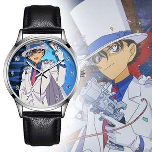 名侦探柯南周边怪盗基德防水手表学生表个性高颜值生日开学季礼物